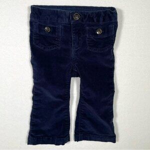 Baby Gap Navy Flare Corduroy Pants 12-18m Stylish Retro